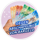 Fast drei Viertel der Schweizer gegen Abschaffung von Bargeld