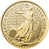 Gold Britannia 1/10 oz - 2024