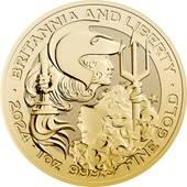 Gold Britannia & Liberty 1 oz - 2024