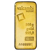 Goldbarren 500 g divers - LBMA zertifiziert 