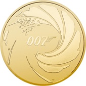 Gold James Bond 007 - 1 oz - 2020