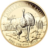 Gold Emu 1 oz - 2021