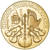 Gold Philharmoniker 1/2 oz - 2023
