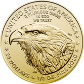 Gold American Eagle 1/2 oz - diverse Jahrgänge