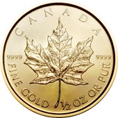 Gold Maple Leaf 1/2 oz - 2022