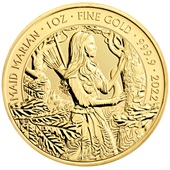 Gold Myths and Legends - Maid Marian - 1 oz - 2022