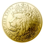Gold Tschechischer Löwe 1/2 oz  - 2021