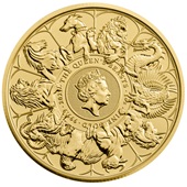 Gold The Queen's Beasts - Completer Coin - 1 oz - 2021
