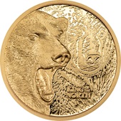 Gold King of the North - Polar Bear 1/4 oz PP - Ultra High Relief 2024
