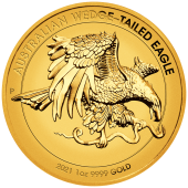 Gold Wedge Tailed Eagle 2021 - 1 oz PP High Relief