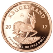 Gold Krugerrand 1 oz PP - 2017 - 50. Jubiläum 