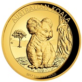 Gold Koala 1 oz PP - High Relief 2017