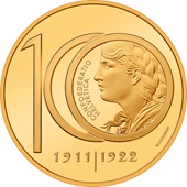Gold Vreneli - 100 Jahre Jubiläum - 50 Franken PP