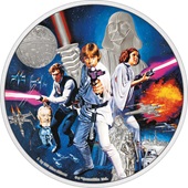 Silber STAR WARS A New Hope 1000 g PP - 2022