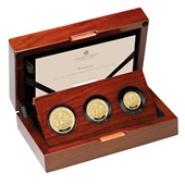 Gold Britannia - 3 Coin Set PP - 2022