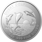 Silber Dusky Dolphin 1 oz - RAM 2022
