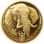 Gold Elefant 1 oz PP - Big Five Serie II - 2021