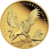 Gold Griffin - Mythical Creatures - 5 oz PP - 2022