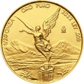 Gold Mexiko Libertad 1/20 oz - diverse Jahrgänge