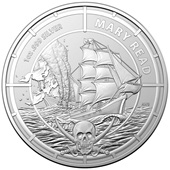 Silber Pirate Queens 1 oz - Mary Read