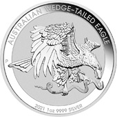 Silber Wedge Tailed Eagle 1 oz - 2021