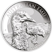 Silber Emu 1 oz - 2022