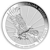 Silber Wedge Tailed Eagle 1 oz - 2019