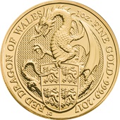 Gold The Dragon 1 oz - The Queen´s Beasts 2017