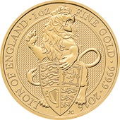 Gold The Lion 1 oz - The Queen´s Beasts 2016