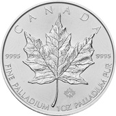 Palladium Maple Leaf 1 oz - diverse Jahrgänge