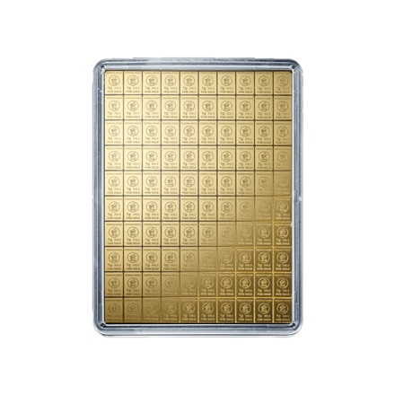 Gold CombiBar 100 x 1 g - divers - LBMA zertifiziert 