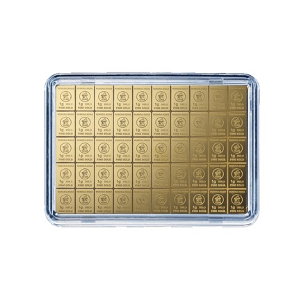 Gold CombiBar 50 x 1 g - divers - LBMA zertifiziert 