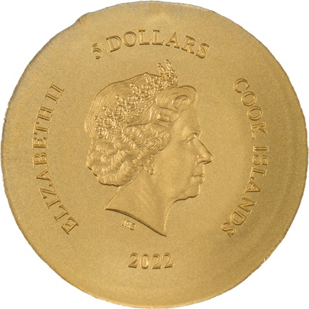 Gold Athener Eule 0,5 g - 2022