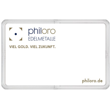 Goldbarren 0,5 g - philoro - Städtekarte Düsseldorf