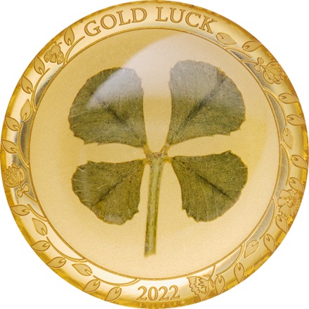 Gold Kleeblatt 1 g Palau - 2022