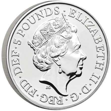 The Queen's Beasts - Completer Coin - Kupfernickel