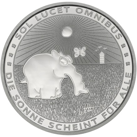 Silber Sunny Ottifant 1 oz - Perth Mint 2021