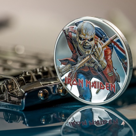 Silber Iron Maiden - Eddie the Trooper 1 oz PP - 2023