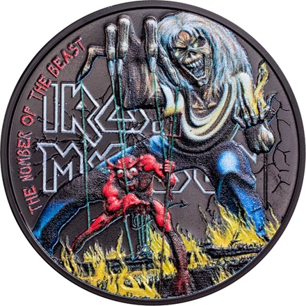 Silber Iron Maiden - The Number of the Beast 1 oz - 2022