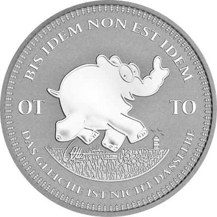 Silber Rand Ottifant 1 oz - Perth Mint 2023