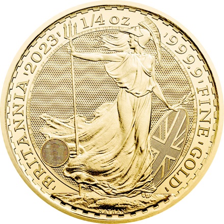 Gold Britannia 1/4 oz - 2023 (King Charles)