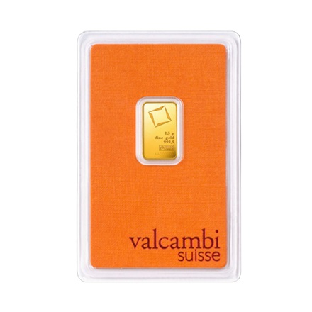 Goldbarren 2,5 g - Valcambi