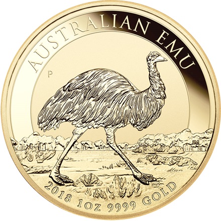 Gold Emu 1 oz - 2018