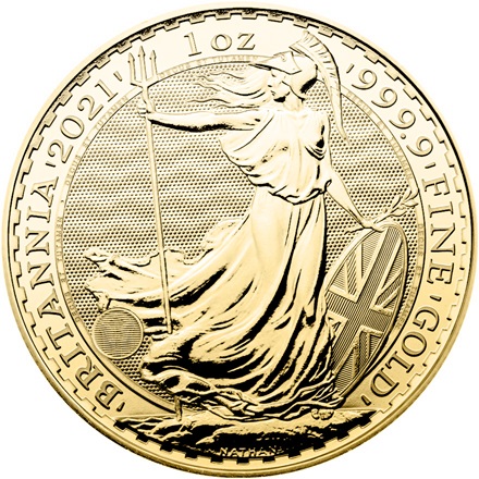 Gold Britannia 1 oz  (24 Karat) - diverse Jahrgänge 
