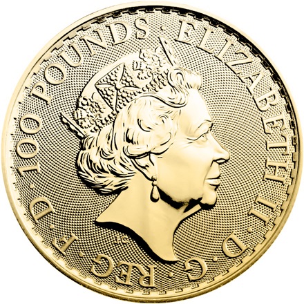 Gold Britannia 1 oz  (24 Karat) - diverse Jahrgänge 