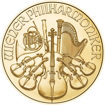 Gold Philharmoniker 1/10 oz - 2023
