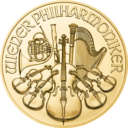 Gold Philharmoniker 1/2 oz - 2022