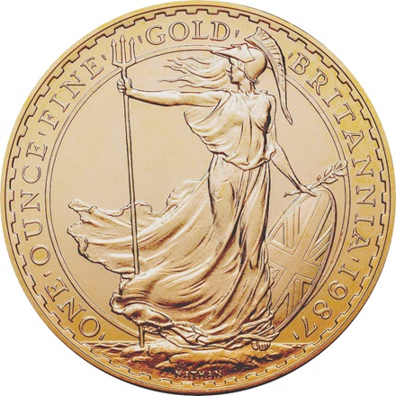 Gold Britannia 1 oz (22 Karat) - diverse Jahrgänge