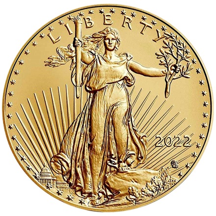 Gold American Eagle 1/10 oz - 2022