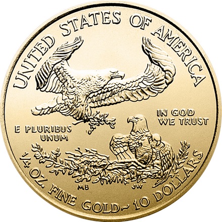 Gold American Eagle 1/4 oz - diverse Jahrgänge